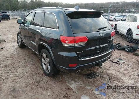 2014 Jeep Grand Cherokee Overland from USA, damaged, VIN 1C4RJFCT8EC448456